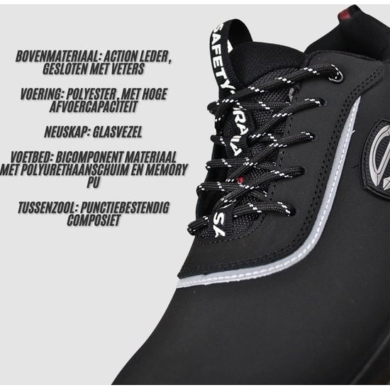 SIENNA Safety Shoe - S3S - Glassfibre Toecap - Puncture-Proof Midsole - Image 10