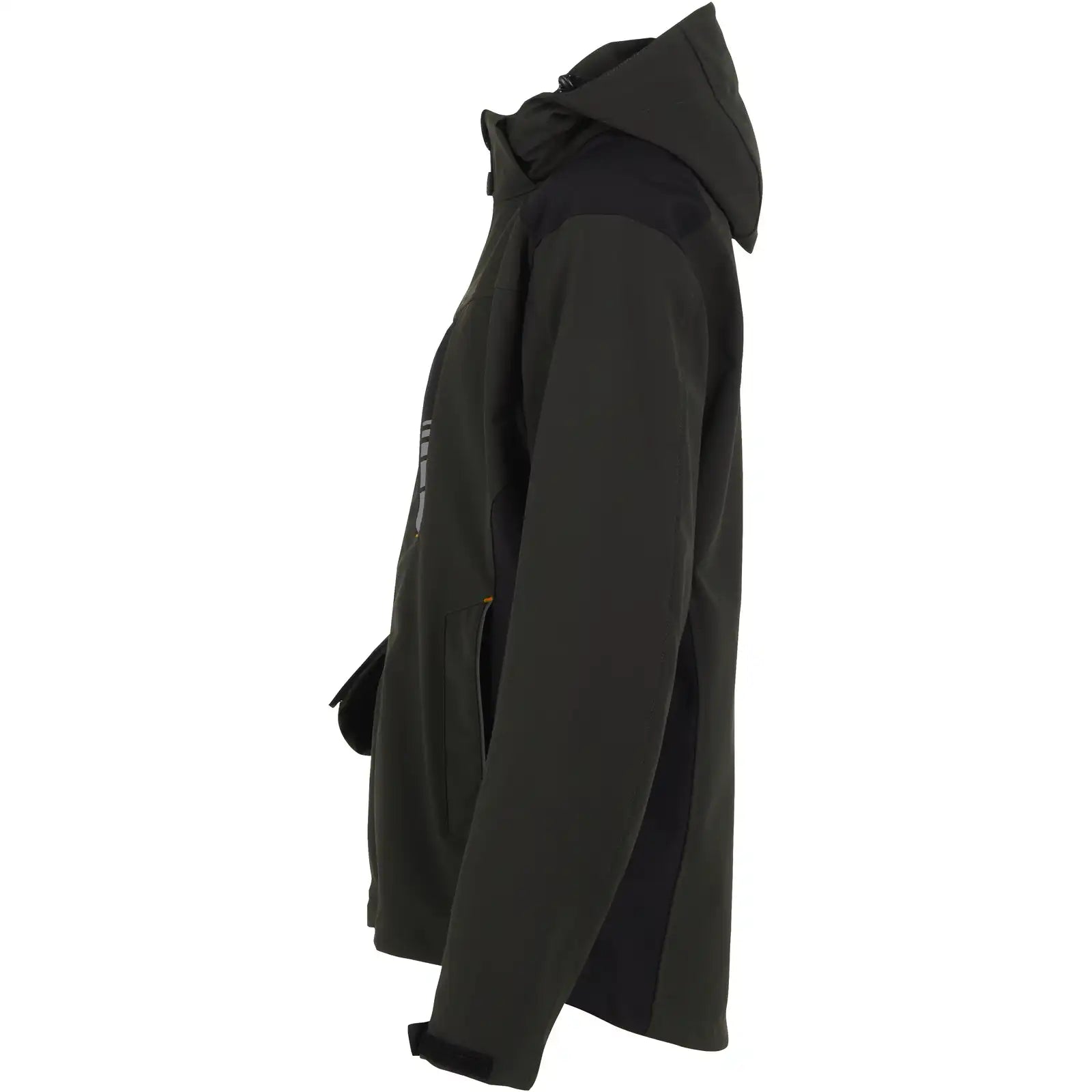 Planam Moto Softshelljacke oliv/schwarz S oilv/schwarz - Produktbild ohne Model