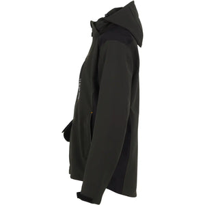 Planam Moto Softshelljacke oliv/schwarz S oilv/schwarz - Produktbild ohne Model
