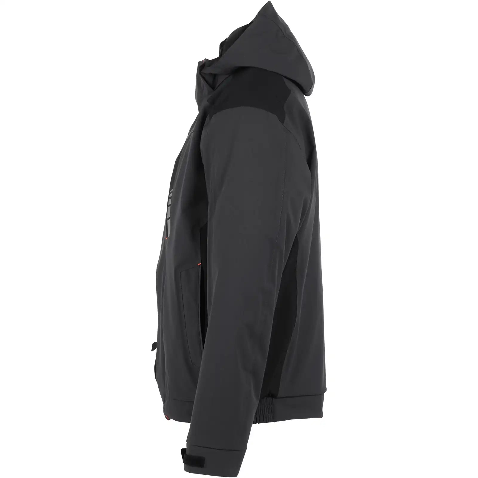 Planam Moto Winterjacke grau/schwarz S grau/schwarz - Produktbild ohne Model