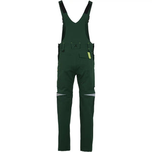 Planam rECOline Latzhose grün/schwarz      102 grün/schwarz - Produktbild ohne Model