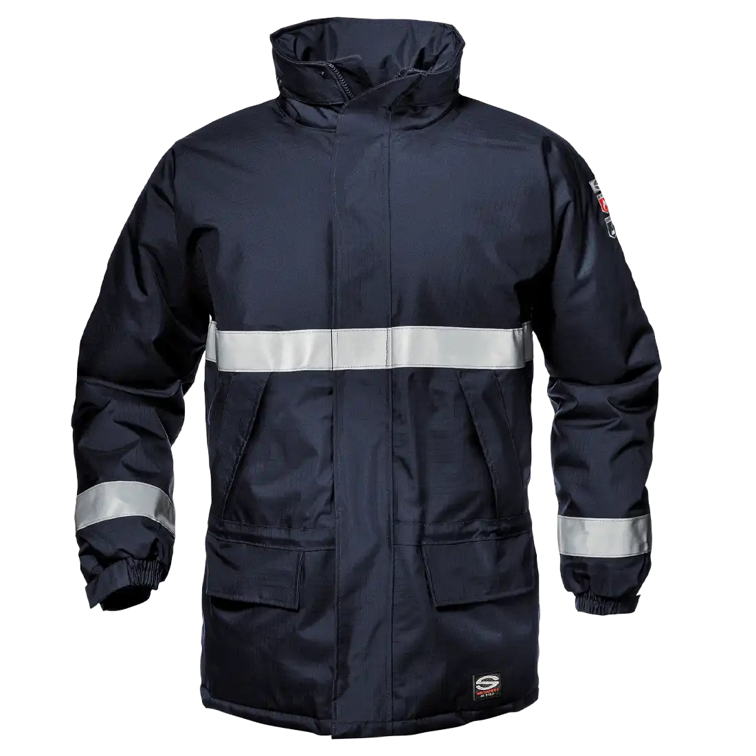 MICROLINES JACKET - Waterproof Pockets - Rollaway Hood - Adjustable Cuffs - Image 1