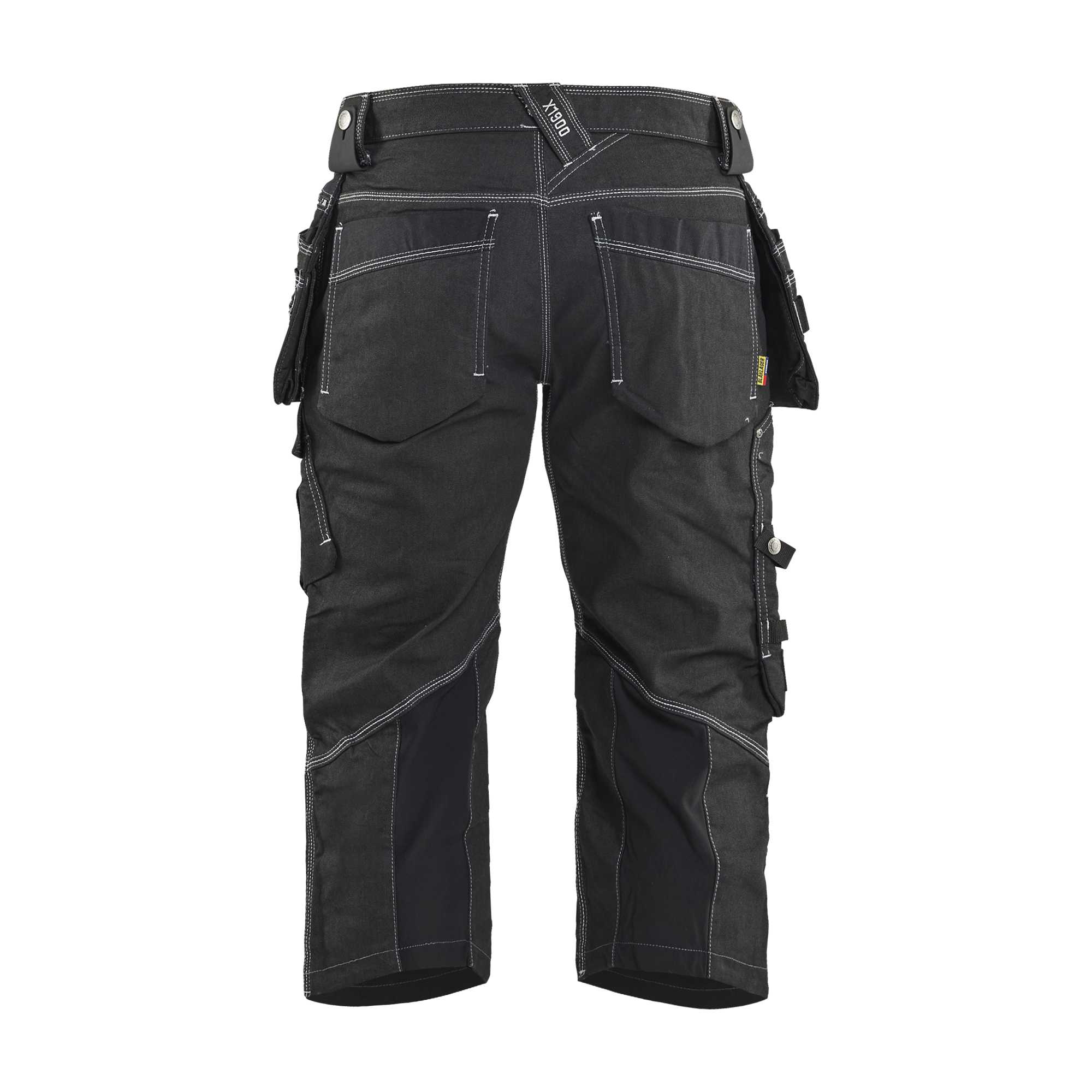 BLAKLADER 19911141 Pirate Shorts stretch X1900 Work Pirate Bermuda Men - CORDURA Denim