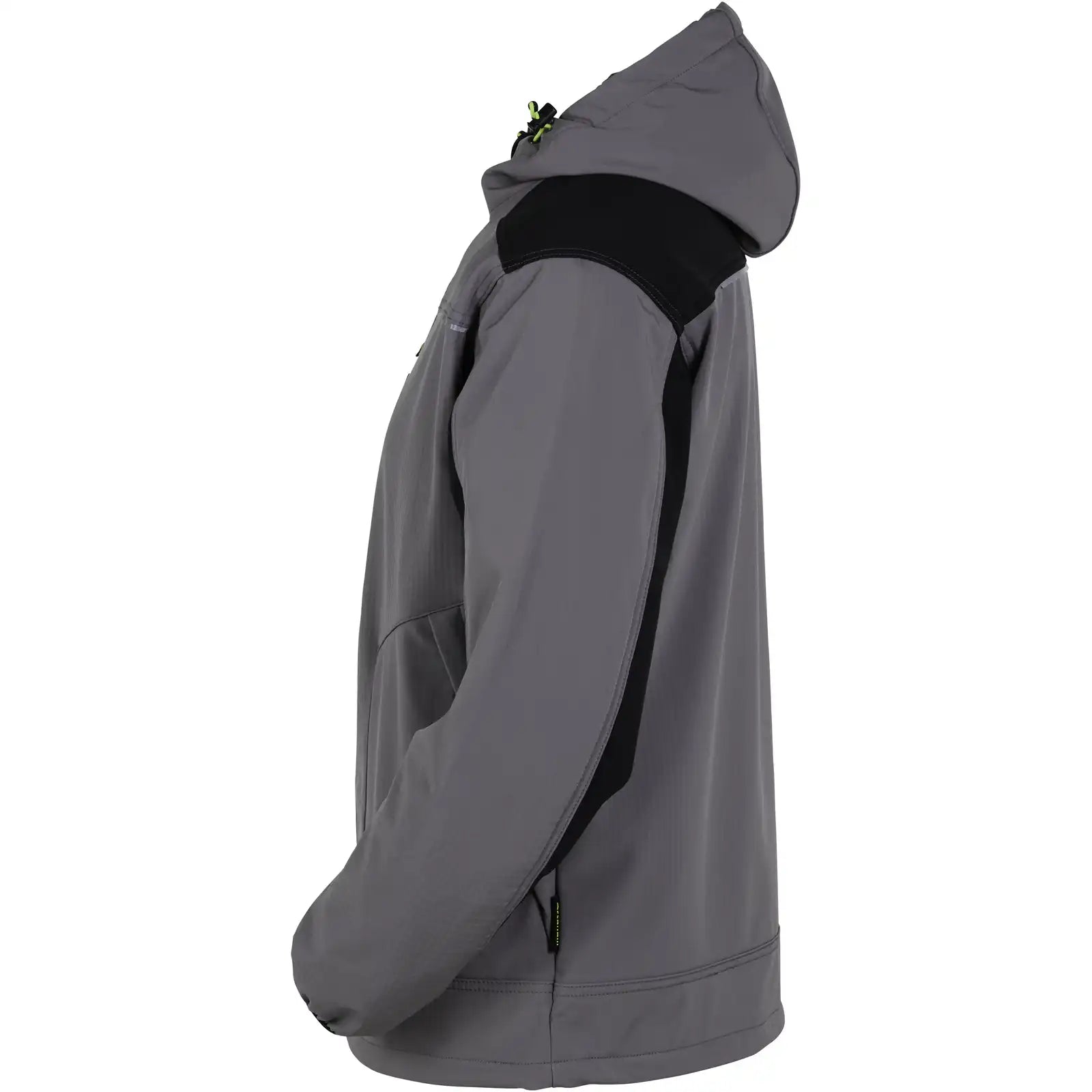 Planam rECOline Softshelljacke zink/schwarz     XS zink/schwarz - Produktbild ohne Model