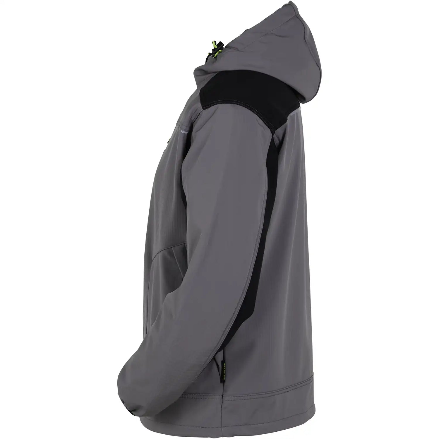Planam rECOline Softshelljacke zink/schwarz     XS zink/schwarz - Produktbild ohne Model