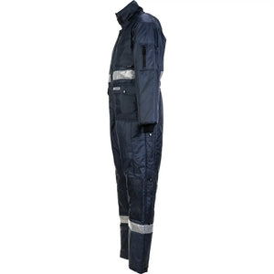 Planam Kühl-/Gefrierhaus Gefrierhaus Overall marine, Innenfutter kornblumenblau S marine, Innenfutter kornblumenblau - Produktbild ohne Model