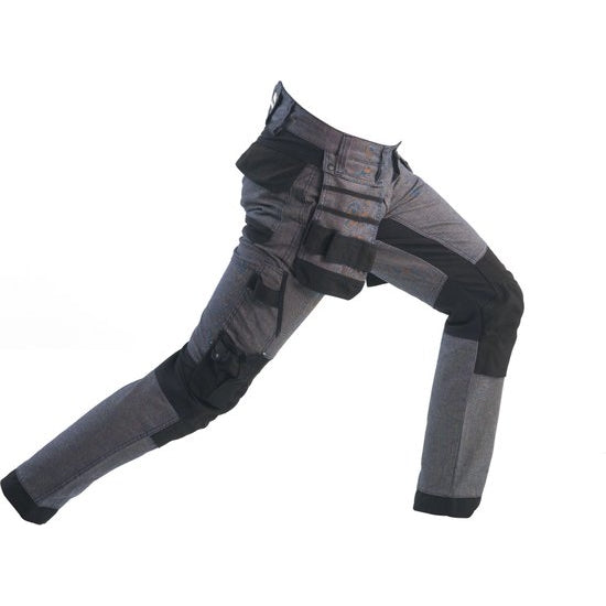 BITCO SCHELDE Workjeans - Water-Repellent - Ultra-Stretch Fabric - Reinforced Knees - Image 9