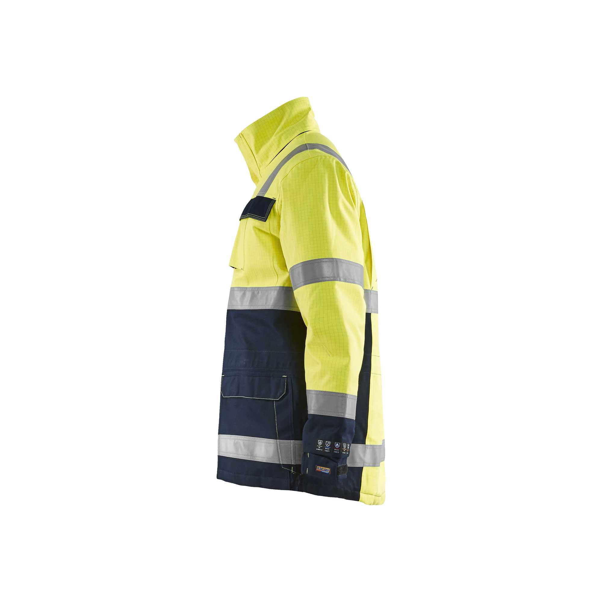 BLAKLADER 40681530 Multinorm Winter Jacket Hi Vis Reflective Work Jacket MEN - Flame Retardant