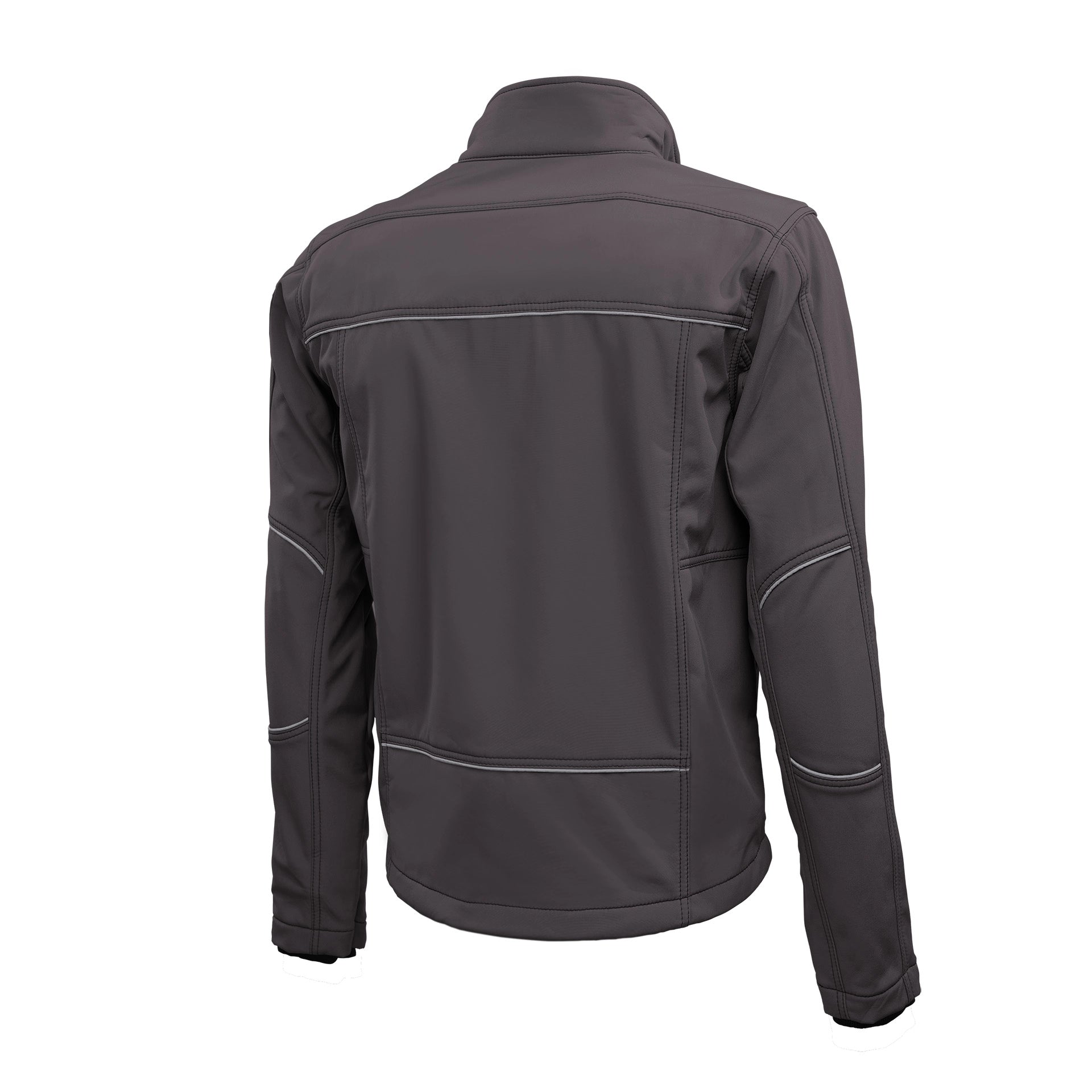 TMG Kult Worker Softshell jacket grey - KW-220050_Softshelljacke_anthrazit_hinten_1920x1920