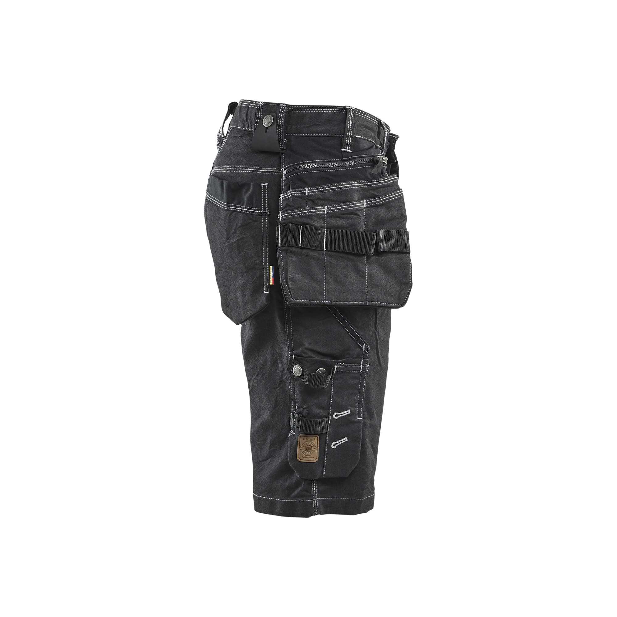 BLAKLADER 19921141 | Craftsman shorts stretch X1900 Work Shorts Men - Cordura Denim