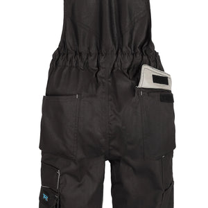 TMG Finesse Work dungarees grey - Finesse BIB Trouser-grey-08-V2