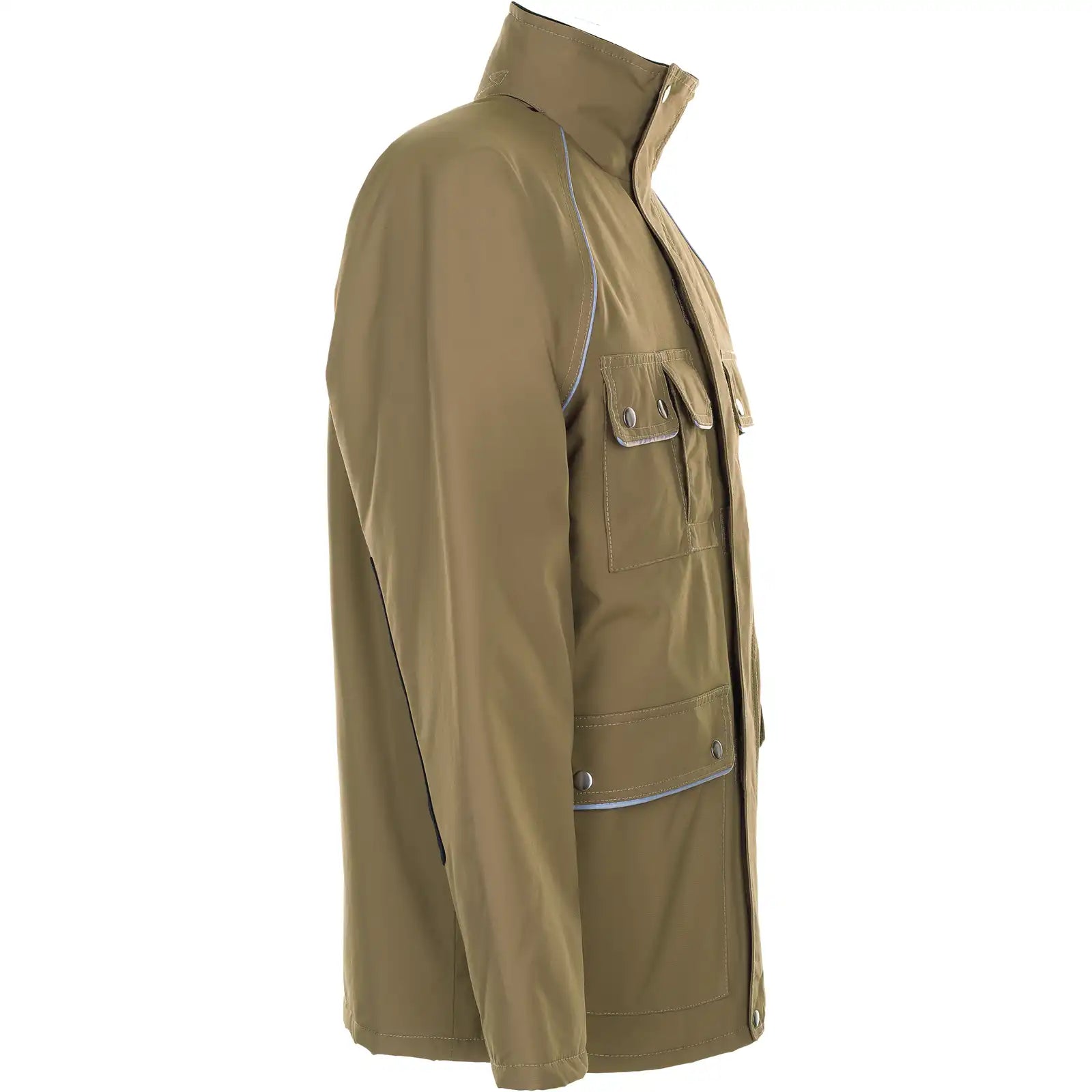 Planam Canvas 320 Winterparka khaki/schwarz 4XL khaki/schwarz - Produktbild ohne Model
