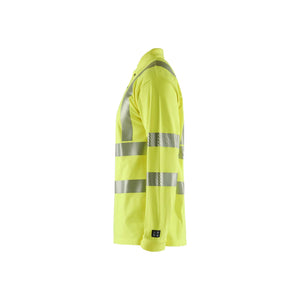 BLAKLADER 34391726 Multinorm poloshirt met lange mouwen Hi Vis Reflecterend Werkpolo HEREN - Vlamvertragend