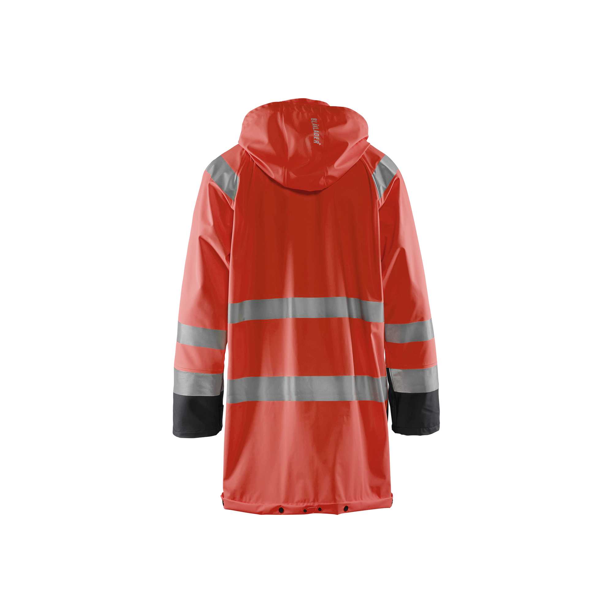 BLAKLADER 43242000 Rain Jacket Hi Vis LEVEL 1 Hi Vis Reflective Rain Jacket MEN - Waterproof
