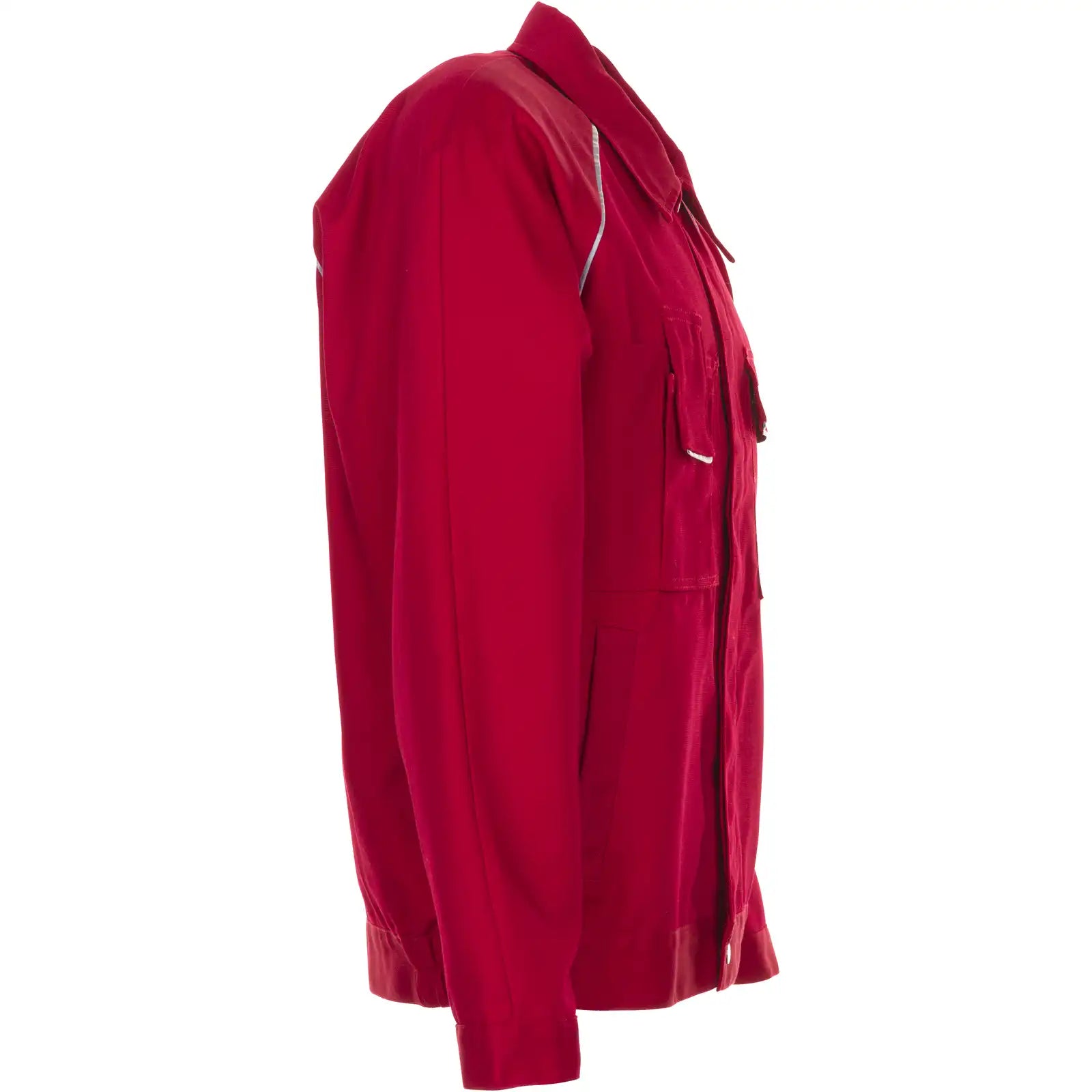 Planam Canvas 320 Bundjacke rot/rot 102 rot/rot - Produktbild ohne Model