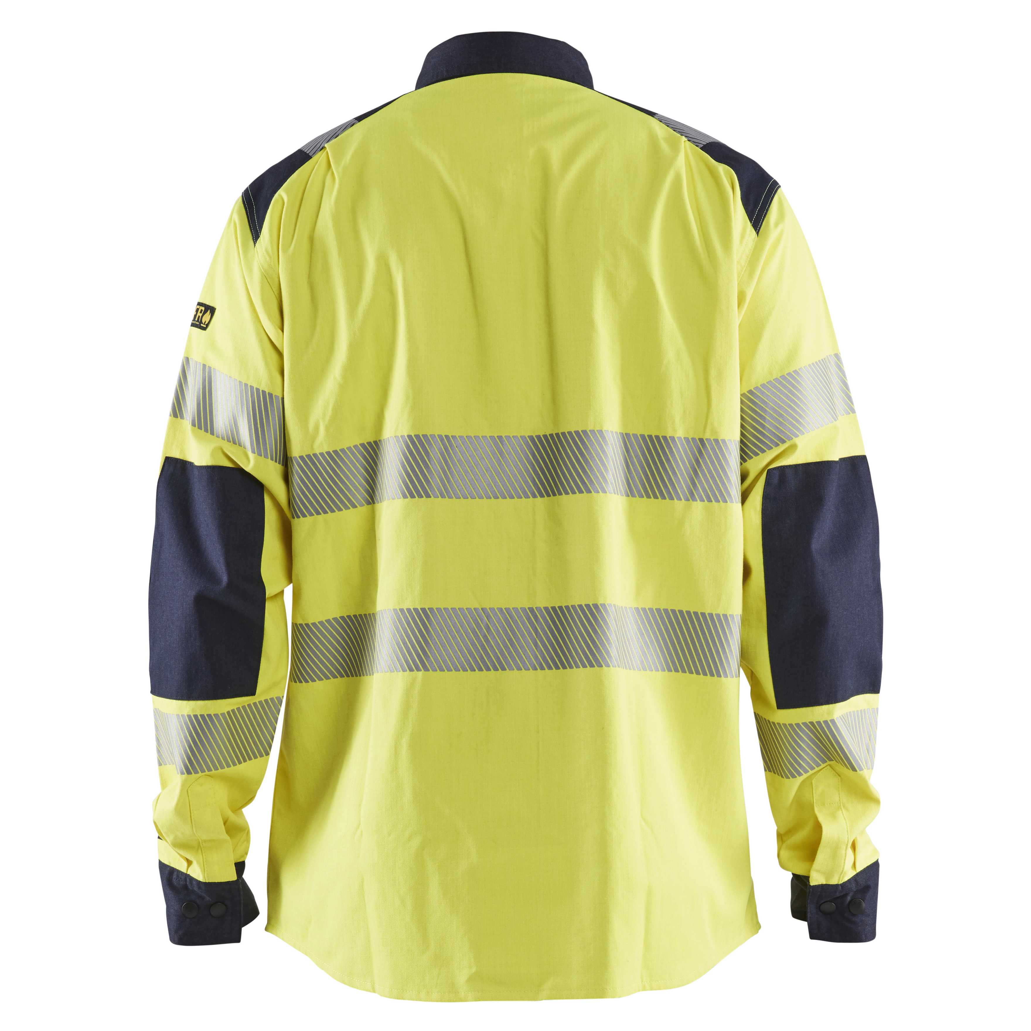 BLAKLADER 32391517 Multinorm shirt Hi Vis Reflective Long Sleeve Work Shirt MEN - Flame Retardant