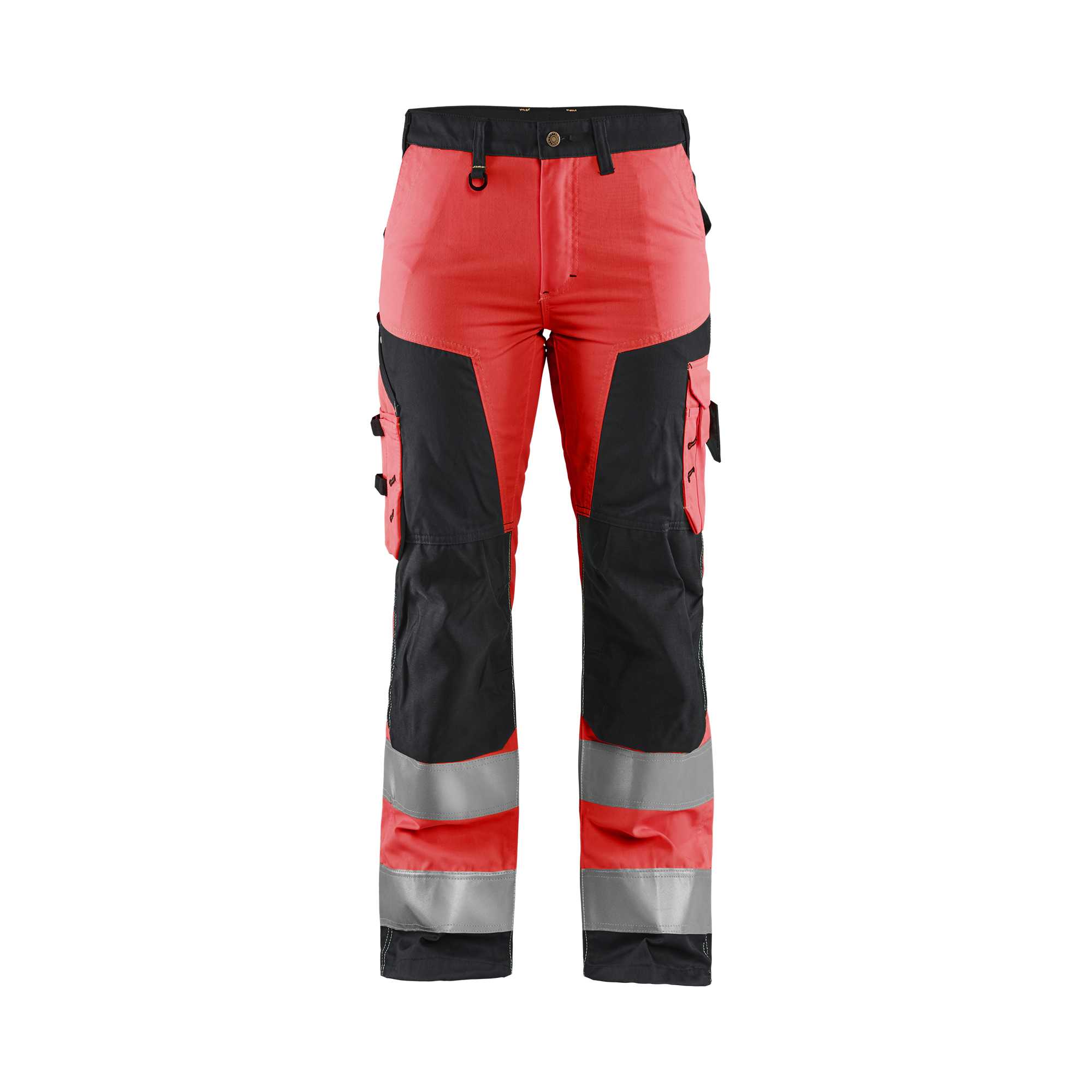 BLAKLADER 71551811 | Women's Hi Vis Trousers Hi Vis Reflective Work Trousers Women - twill fabric