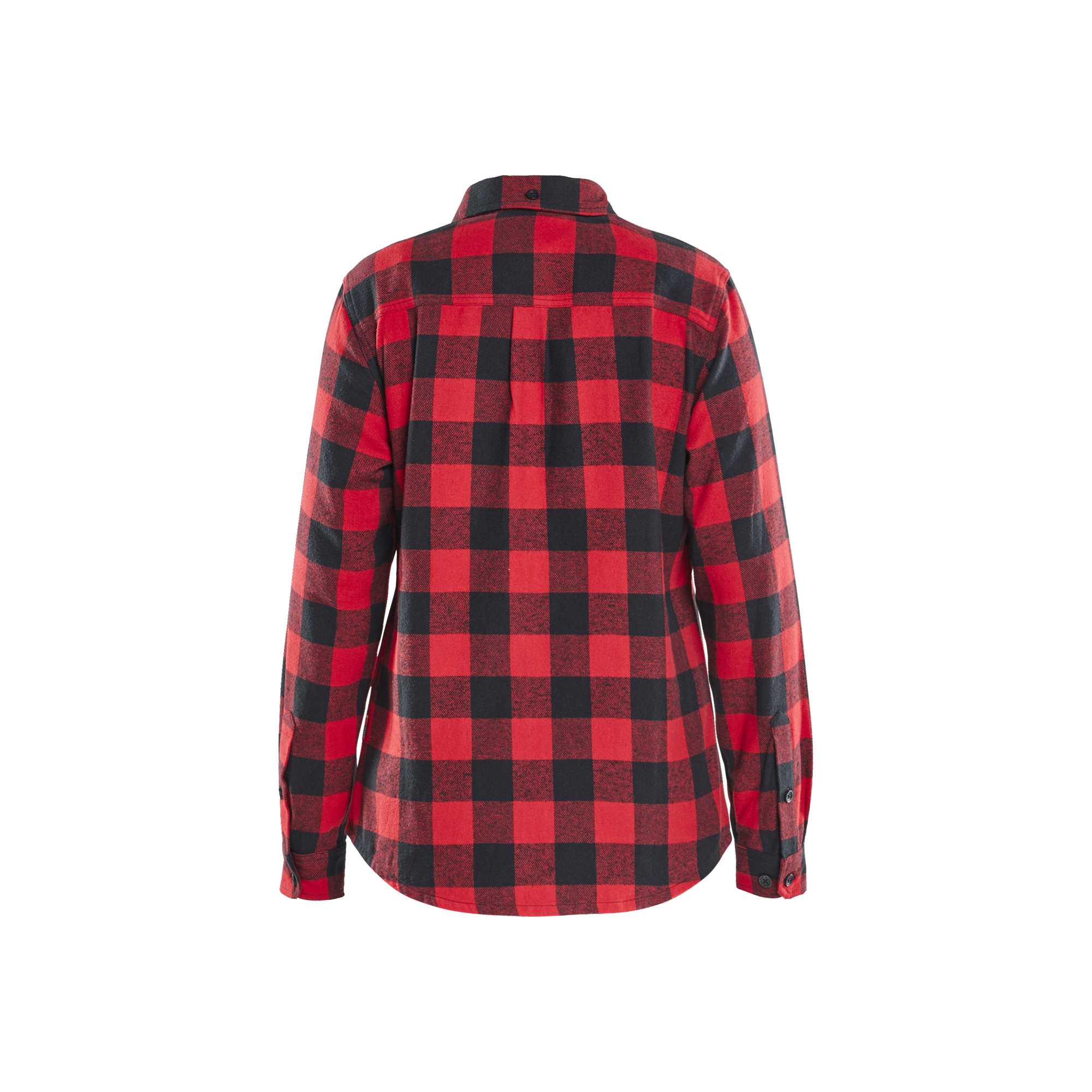 BLAKLADER 32181168 WOMEN'S FLANNEL SHIRT Long Sleeve Work Shirt WOMEN - 100% Cotton
