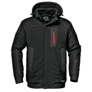 DOLPHIN JACKET - Hi-Vis Reflex Inserts - Water Repellent Zippers - Detachable Hood - Image 1