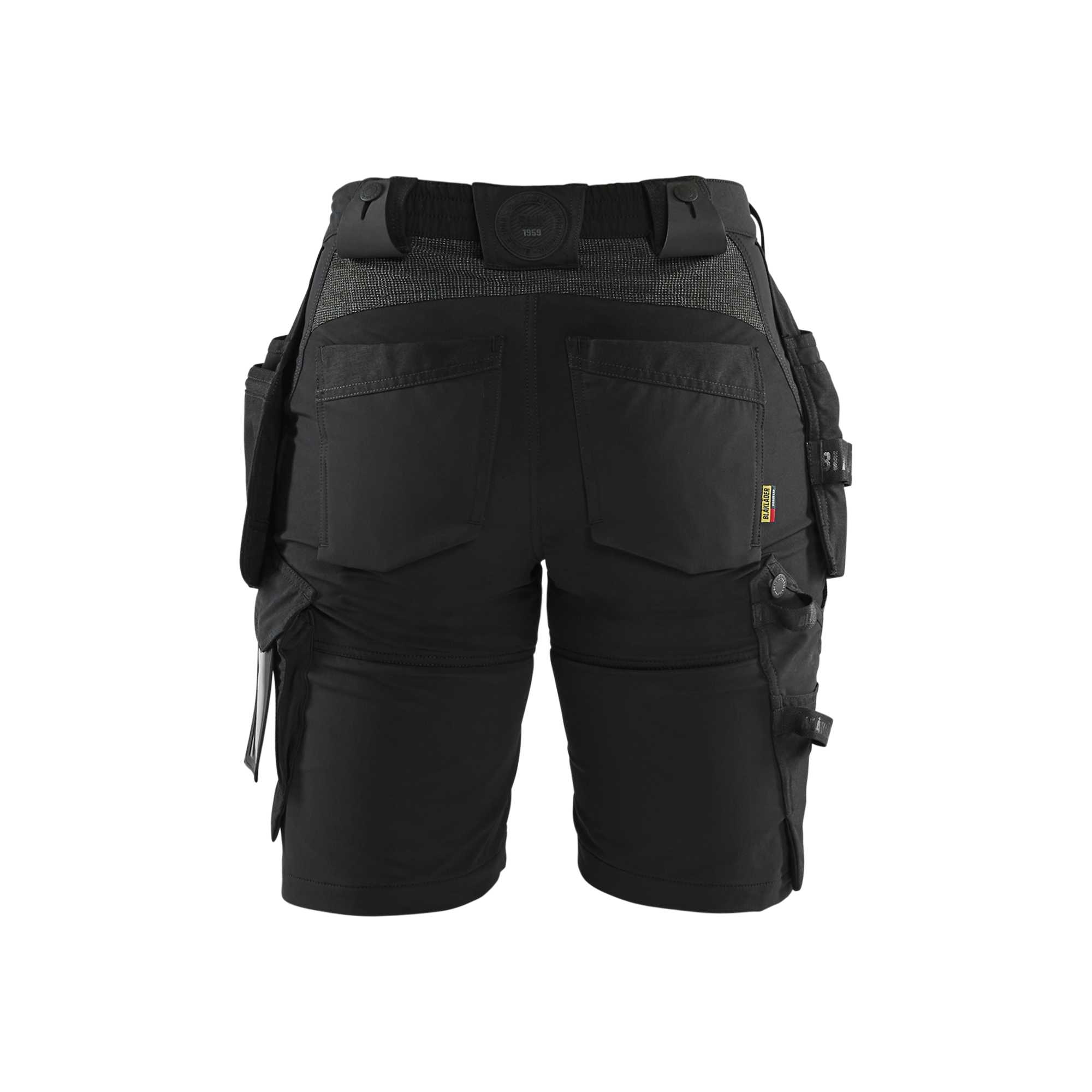 BLAKLADER 71831645 Craftsman shorts 4 way Stretch Women Work Shorts Women - double weave