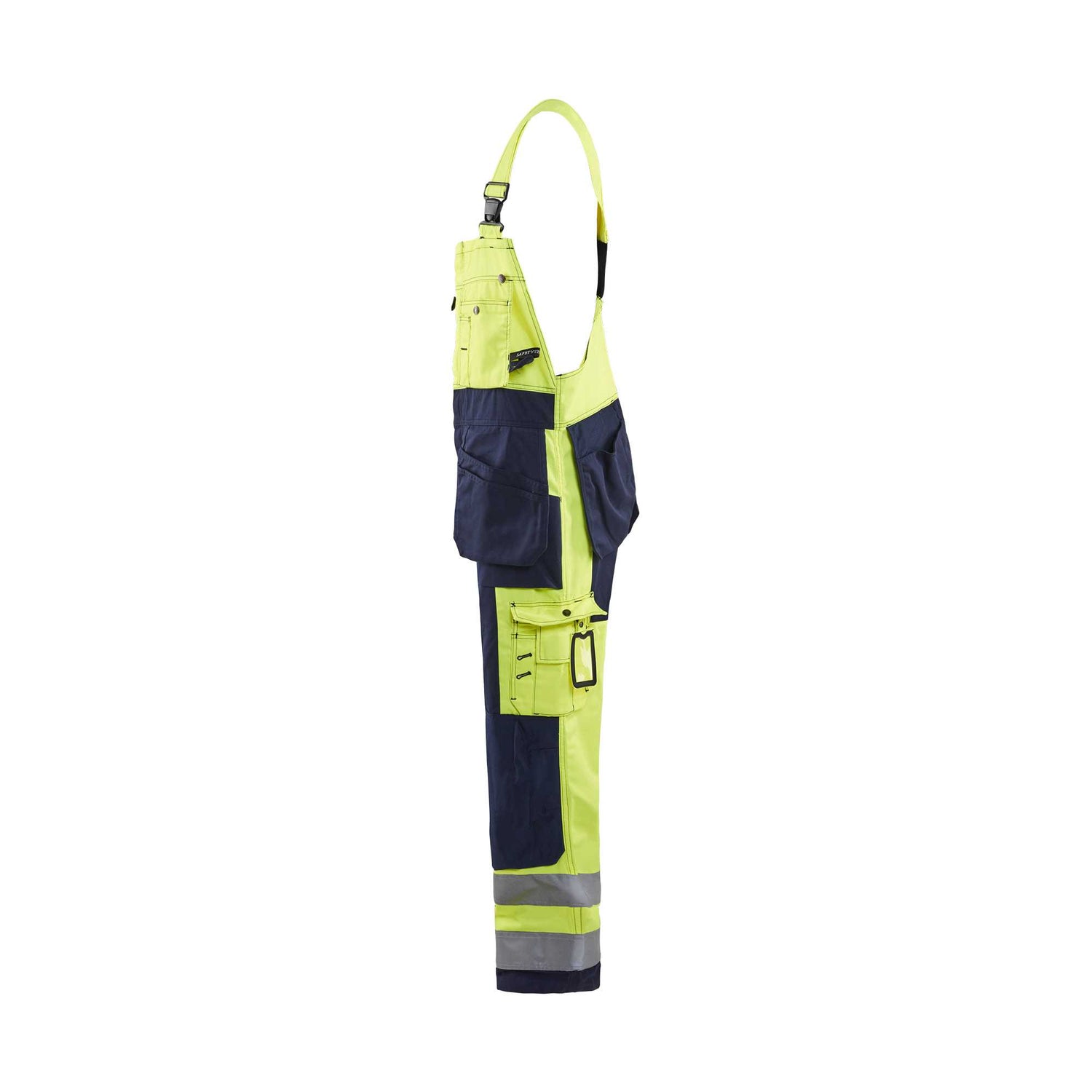 BLAKLADER 26031860 High Vis Tuinbroek High Vis Reflecterende Werk Tuinbroek Heren - twill stof