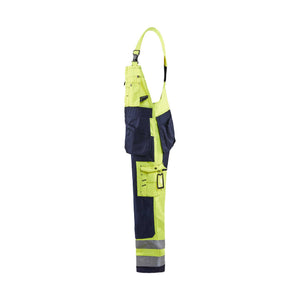 BLAKLADER 26031860 High Vis Tuinbroek High Vis Reflecterende Werk Tuinbroek Heren - twill stof