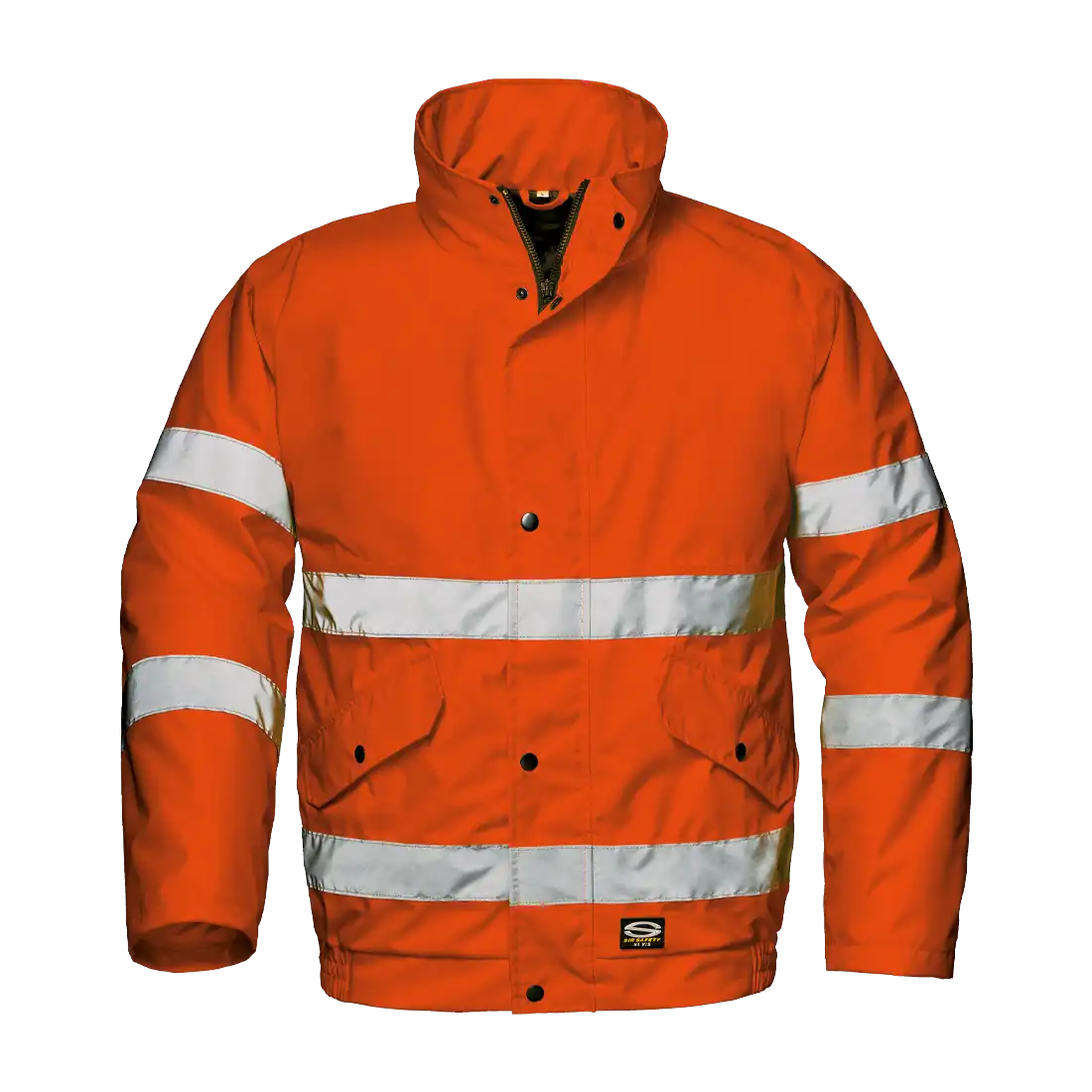 SUPER ESSENTIAL JACKET - Class 3 - Hi-Vis Reflective Bands - Quilted Padding - Image 1