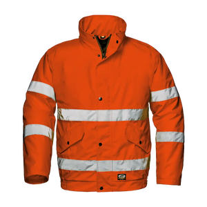 SUPER ESSENTIAL JACKET - Class 3 - Hi-Vis Reflective Bands - Quilted Padding - Image 1