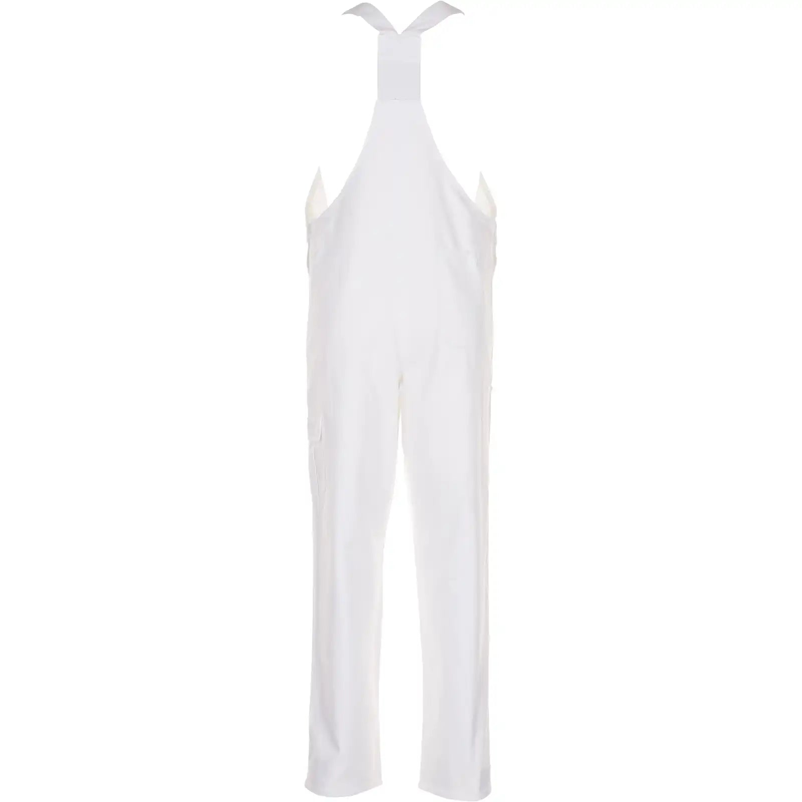 Planam BW 290 Cargo-Latzhose reinweiß 102 reinweiß - Produktbild ohne Model