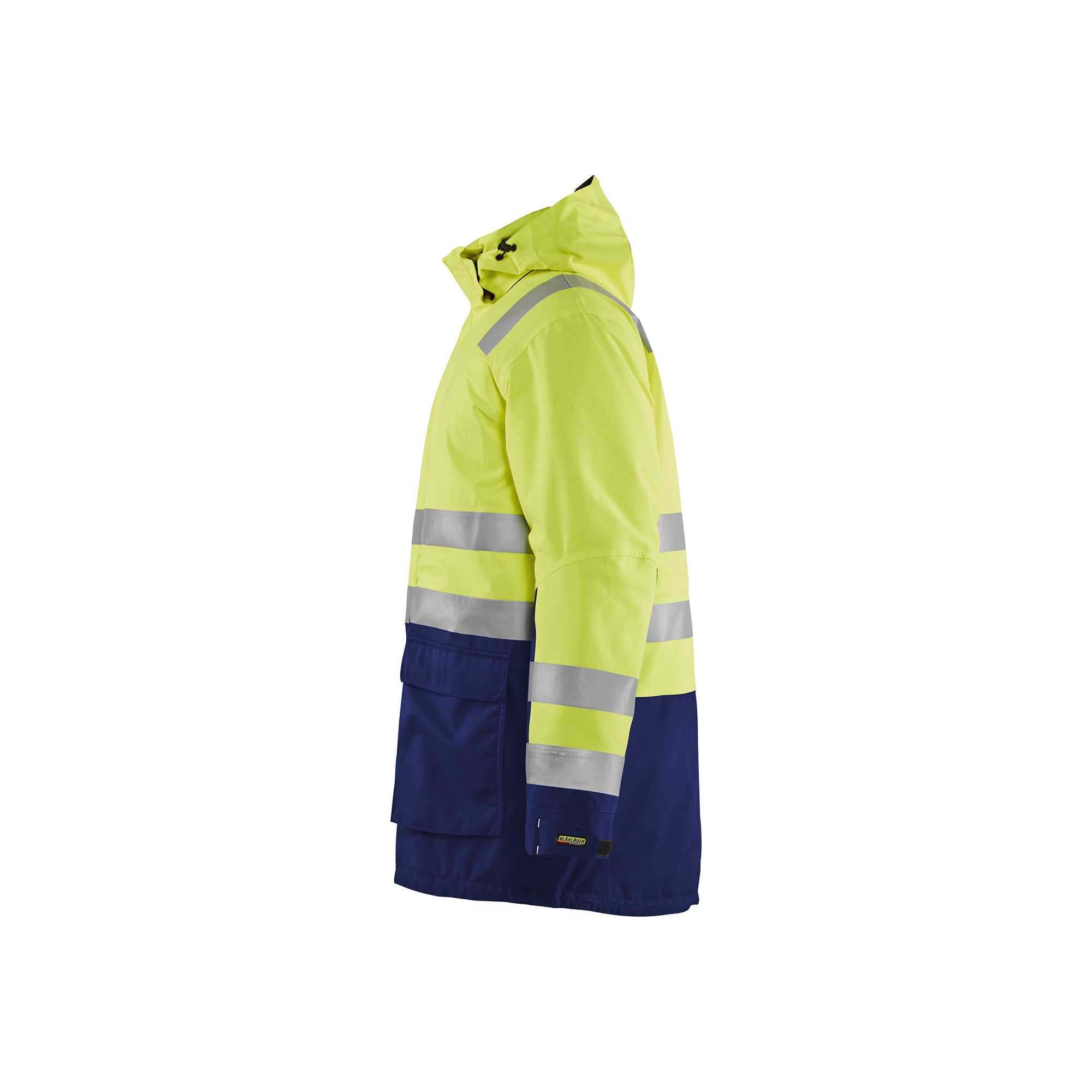 BLAKLADER 44951987 Winter Parka Hi vis Hi Vis Reflective Parka Work Jacket MEN - Waterproof