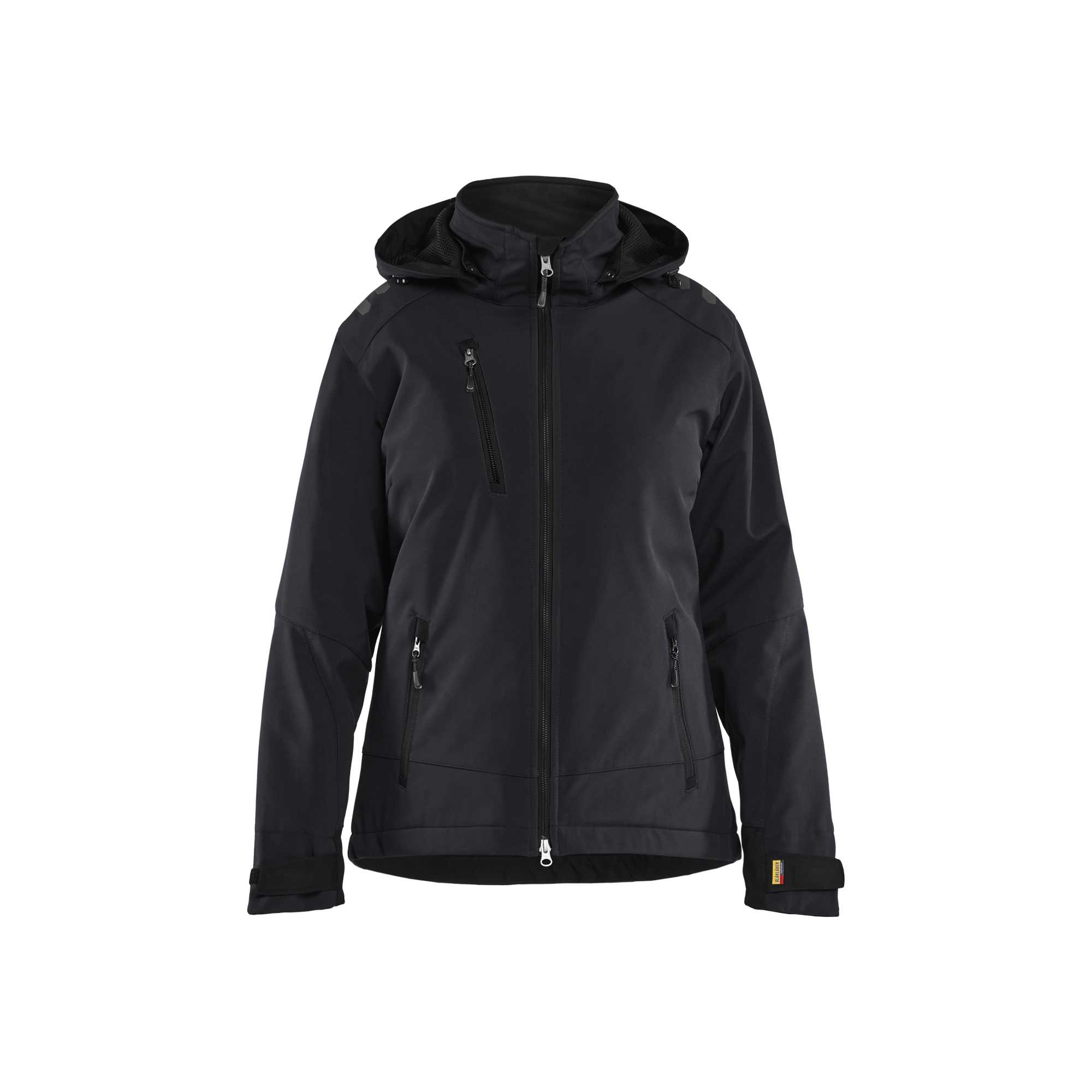 BLAKLADER 47512513 Women’s Lightweight Lined Winter Jacket Softshell Hi Vis Reflective Softshell Work Jacket WOMEN - Waterproof