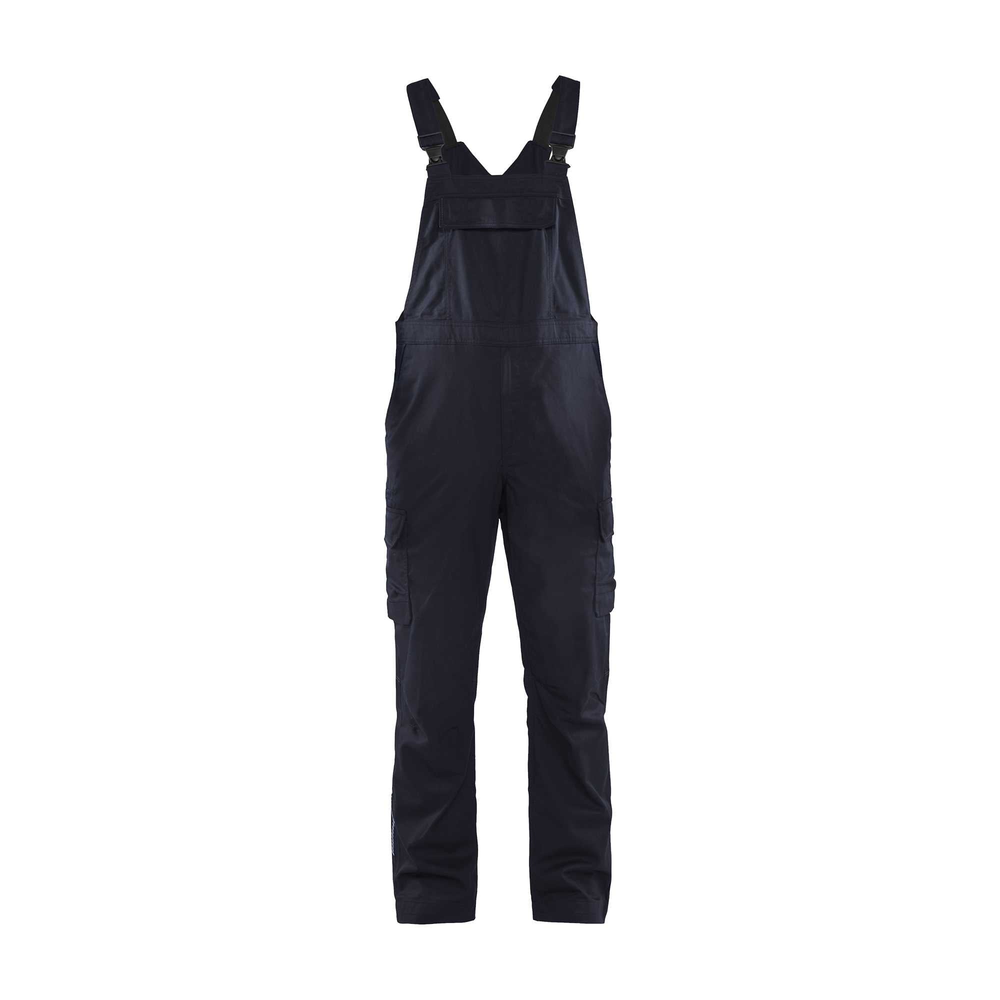 BLAKLADER 26661344 INDUSTRY BIB OVERALLS STRETCH Work Bib Trousers Men - cotton stretch fabric