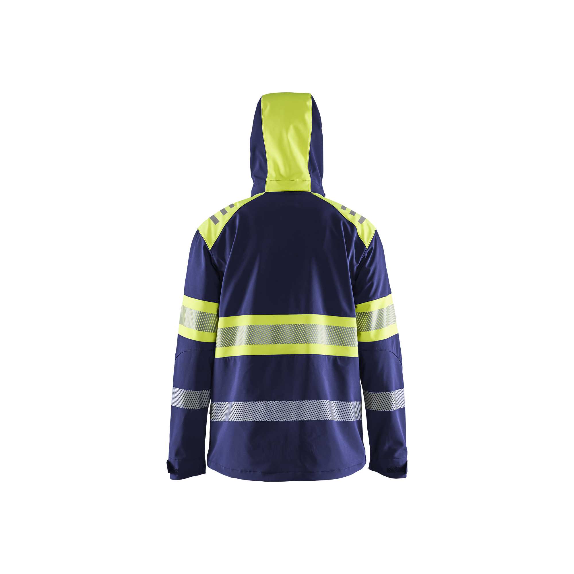 BLAKLADER 44942513 Hi Vis Softshell Jacket Softshell Work Jacket MEN - Waterproof