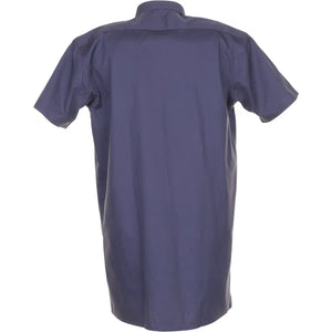 Planam Hemden Köperhemd 1/4-Arm grau 37/38 grau - Produktbild ohne Model