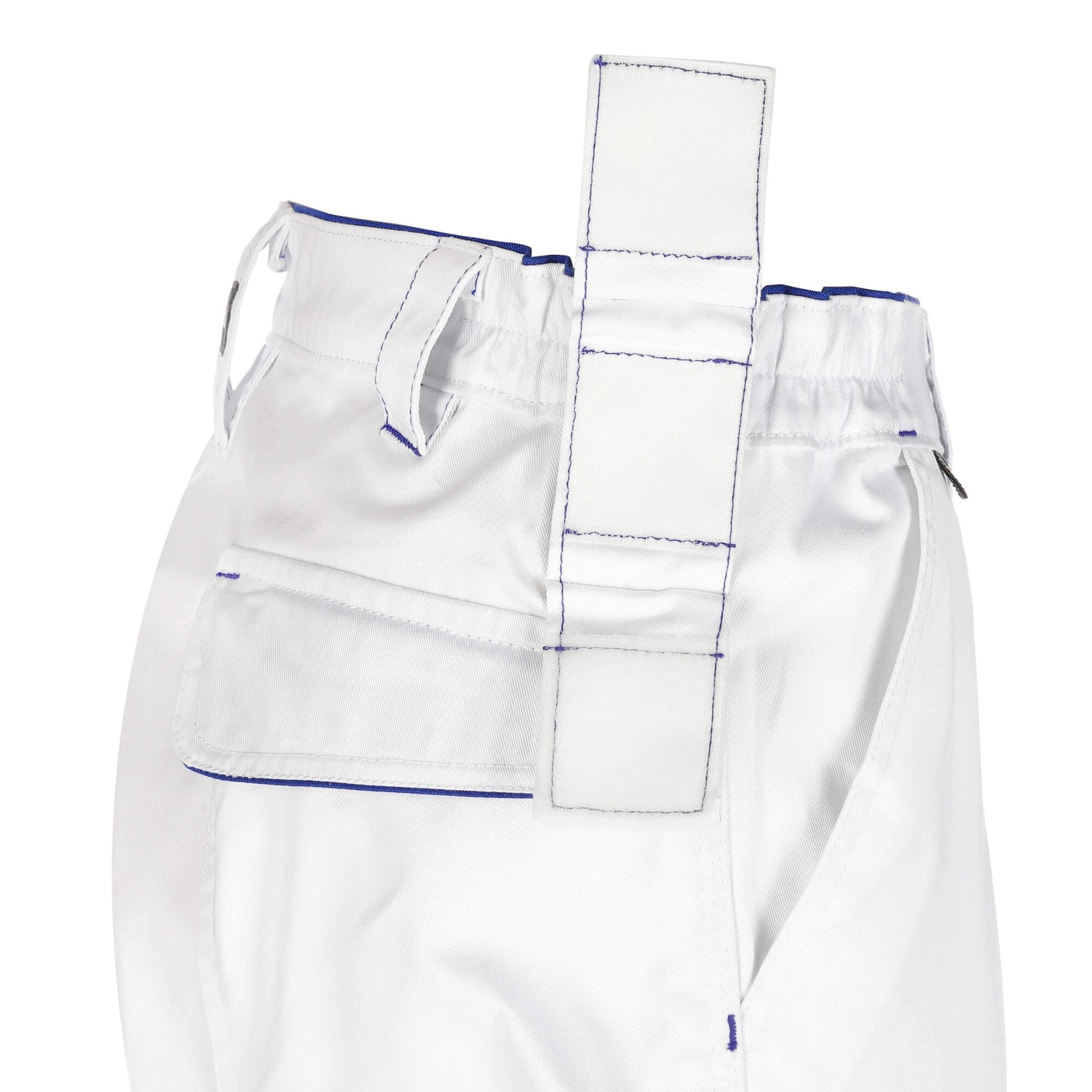 TMG Finesse Work trousers white - Hose Wei-08