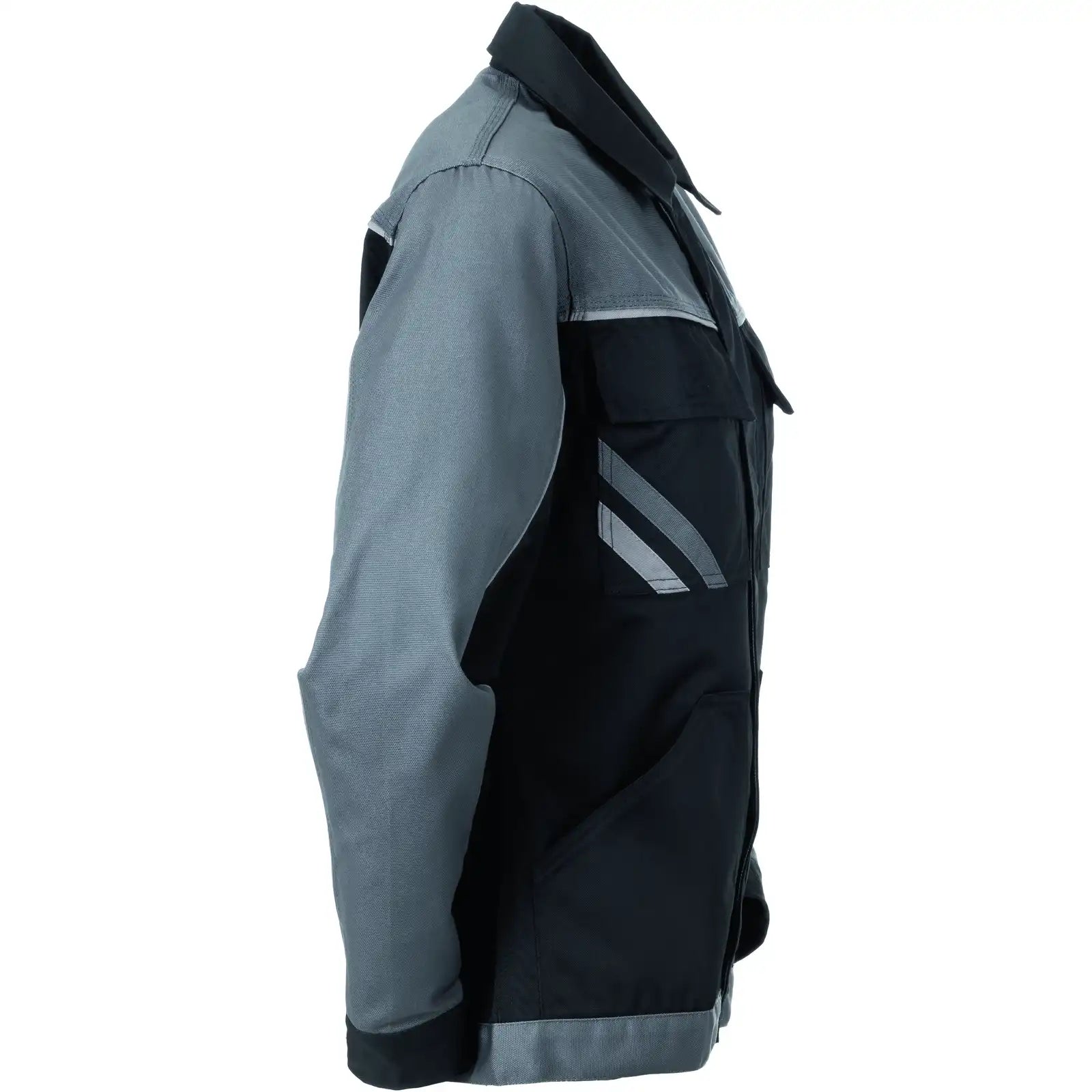 Planam Highline Damen Bundjacke schwarz/schiefer/zink 34 schwarz/schiefer/zink - Produktbild ohne Model