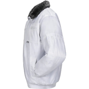 Planam Outdoor Gletscher Pilotenjacke weiß S weiß - Produktbild ohne Model