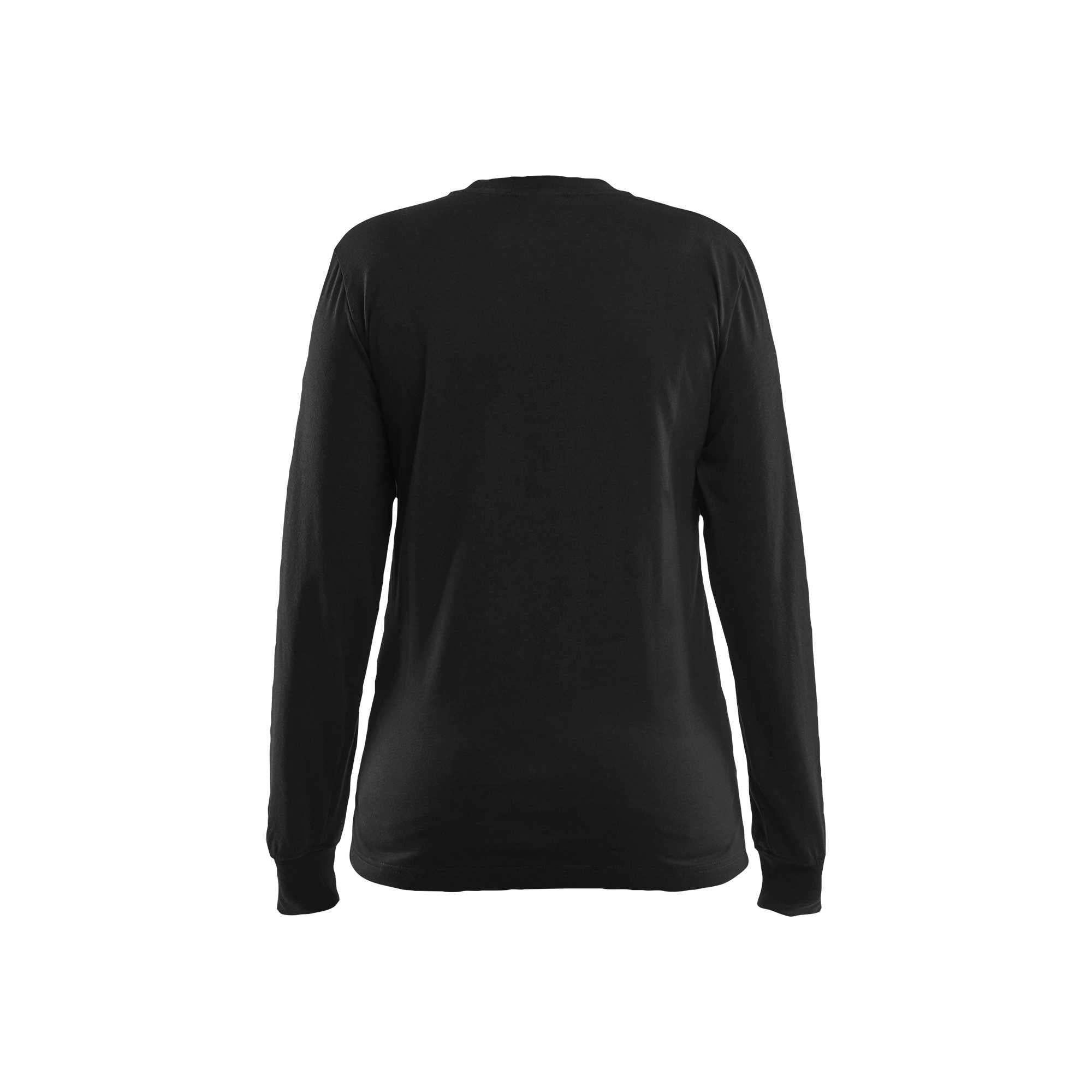 BLAKLADER 34671737 Women’' Flame Resistant T Shirt Long Sleeve Long Sleeve Work T-Shirt WOMEN - Flame Resistant