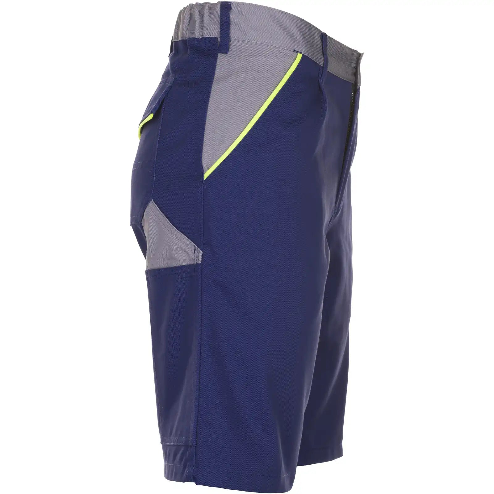 Planam Visline Shorts marine/gelb/zink XS marine/gelb/zink - Produktbild ohne Model