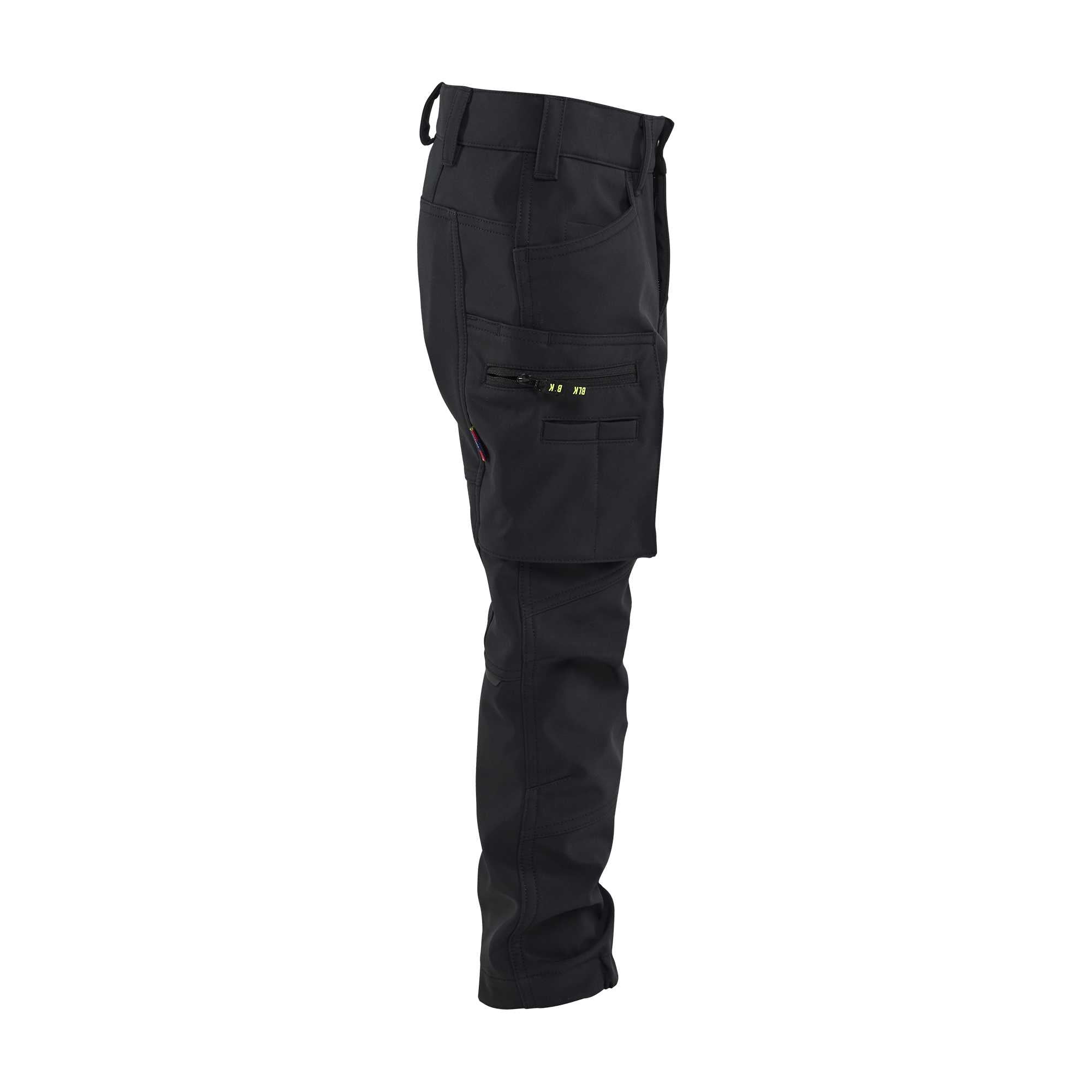 BLAKLADER 52202513 | Children’s Softshell Trousers Work Trousers Men - Waterproof