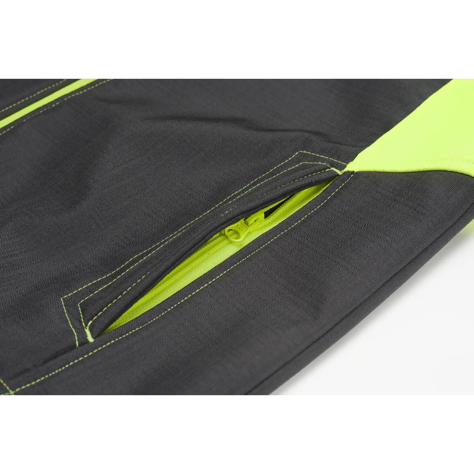 Planam Basalt Neon Softshelljacke oliv/orange L oliv/orange - Extra Detailbild