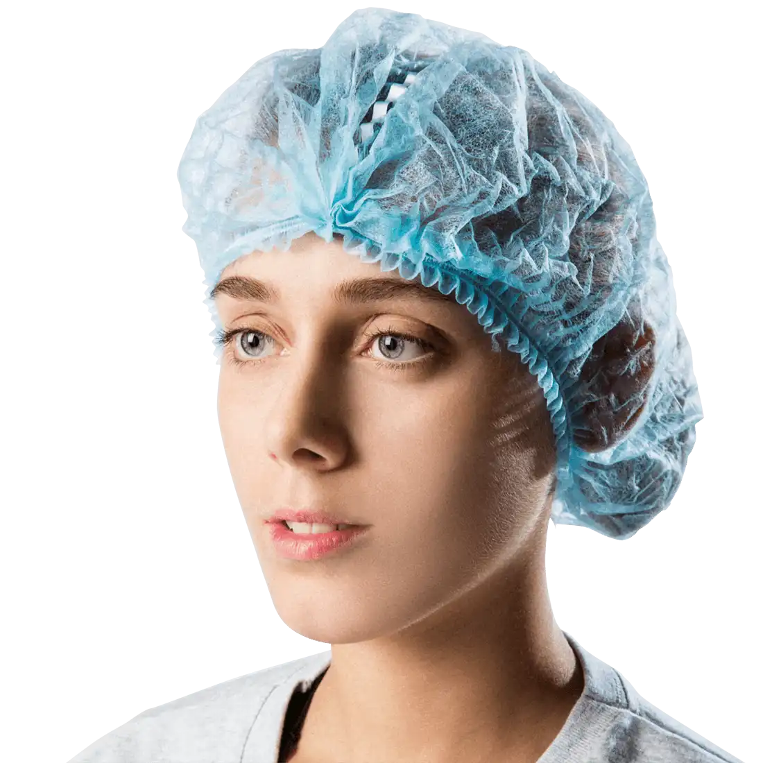 DETECTOR CAP – Metalldetektion – Plissiert Unisex Stretch – Polypropylen