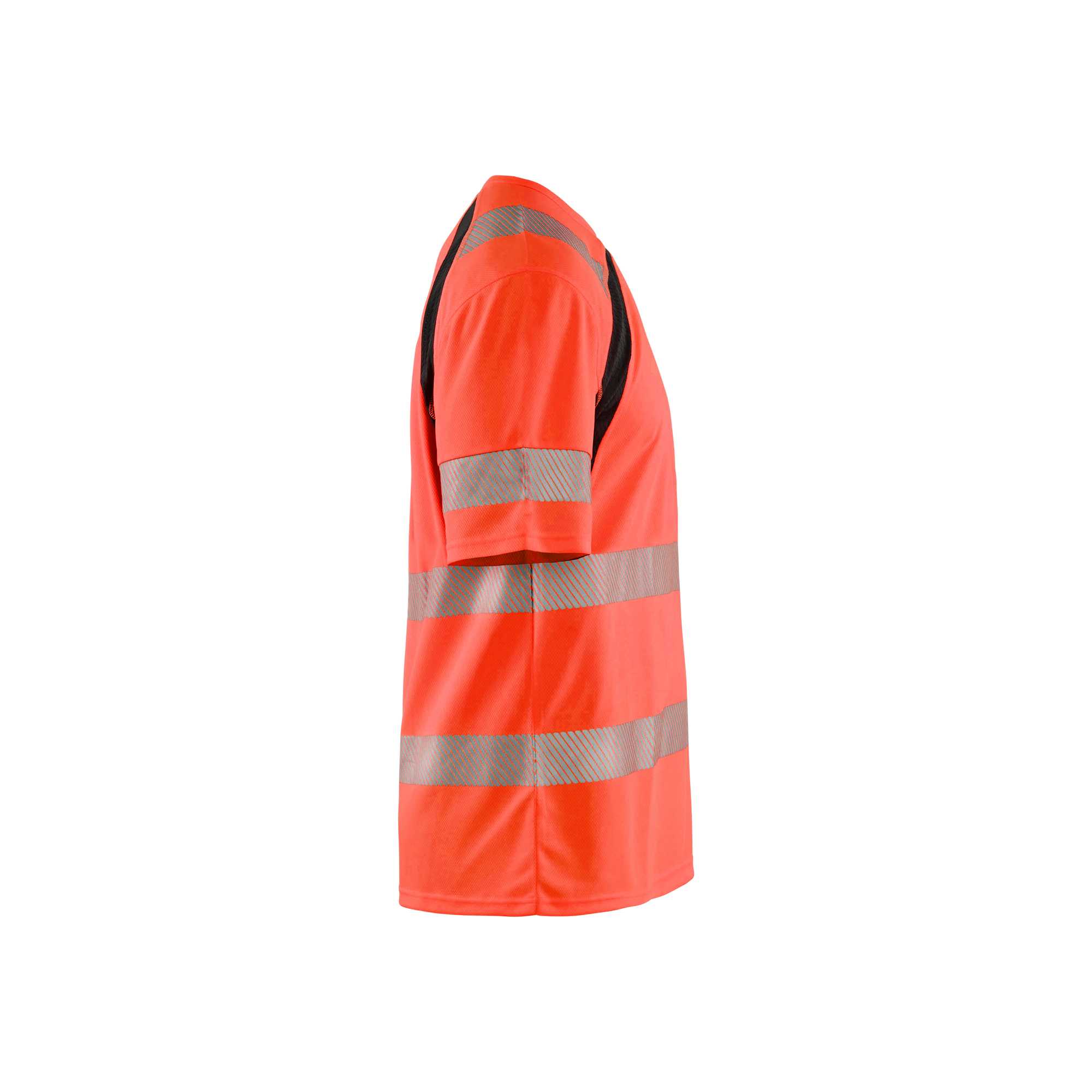 BLAKLADER 33971013 Hi Vis UV protected T shirt Hi Vis Reflective Short Sleeve Work T-Shirt MEN - 100% Polyester