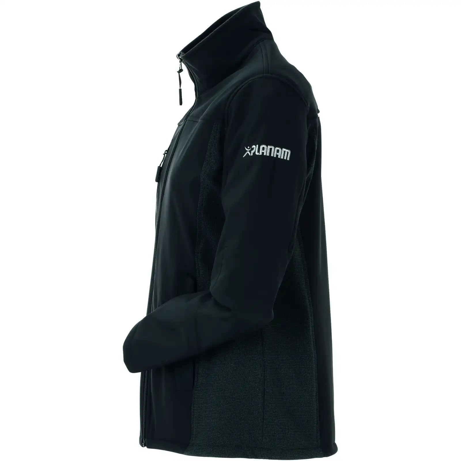 Planam Norit Damen Pure Softshelljacke schwarz 34 schwarz - Produktbild ohne Model