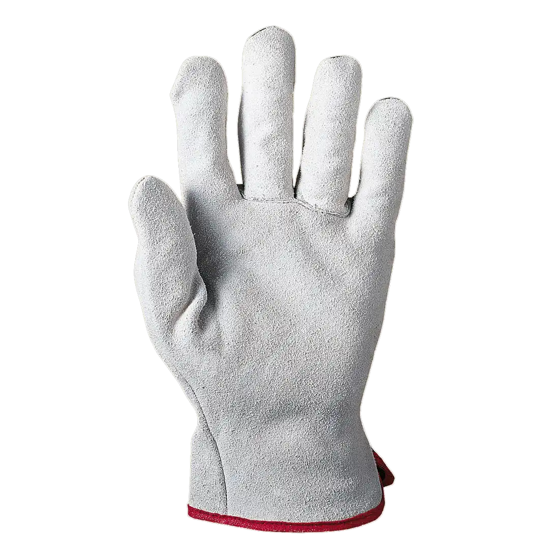 TASMANIA GLOVES - High-Resistance Split-Leather - Excellent Heat Insulation - Ideal for Welding - Pack of 12 Pieces - Image 1