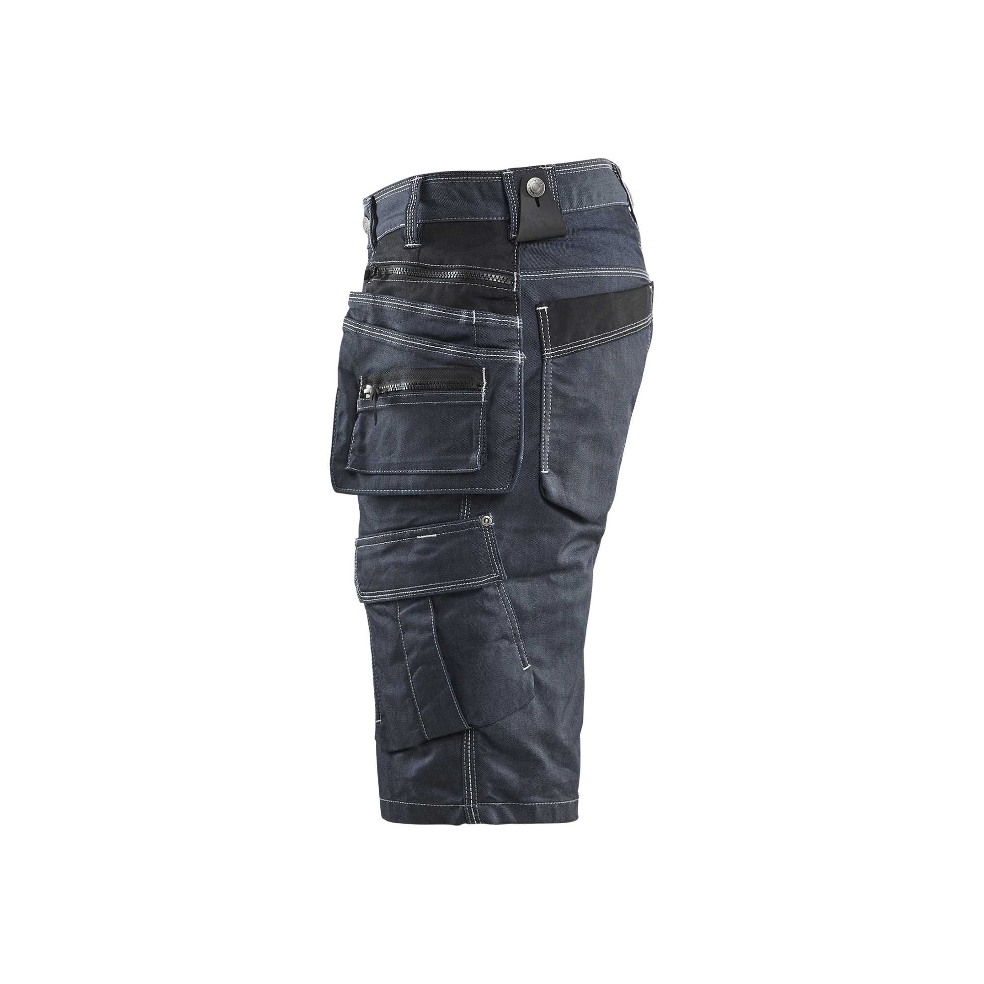 BLAKLADER 19921141 | Craftsman shorts stretch X1900 Work Shorts Men - Cordura Denim
