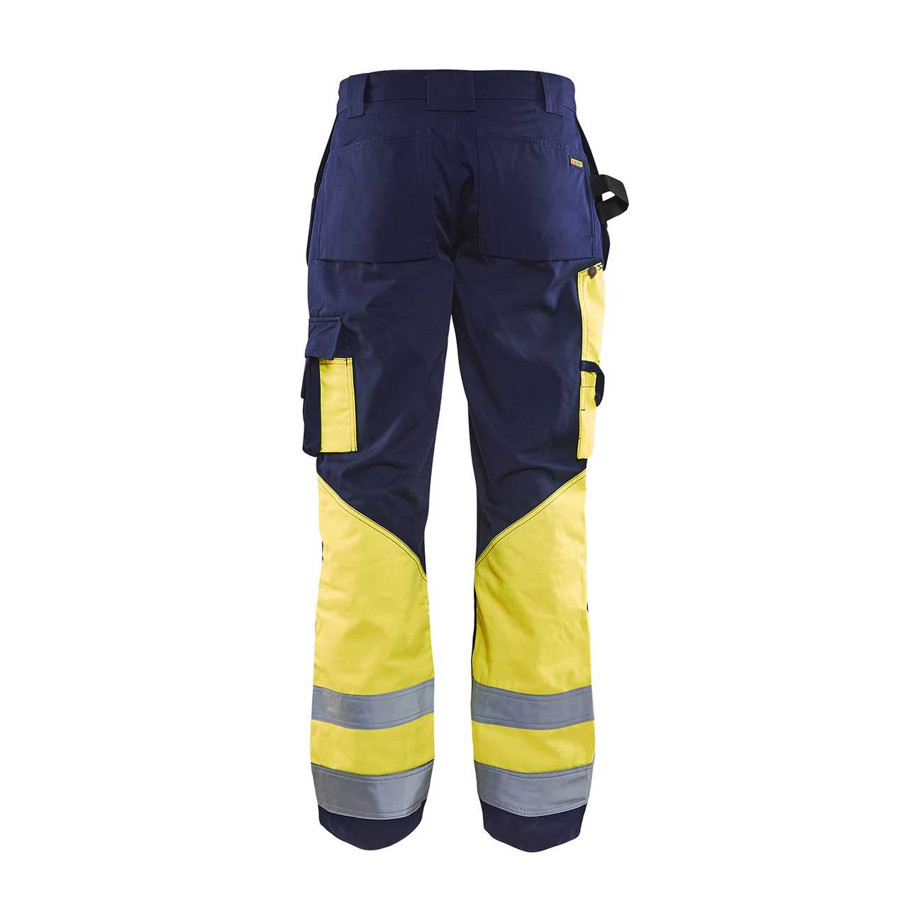BLAKLADER 15291860 | Warnschutz-Hose Warnschutz-Reflex-Arbeitshose Herren - Twill-Gewebe