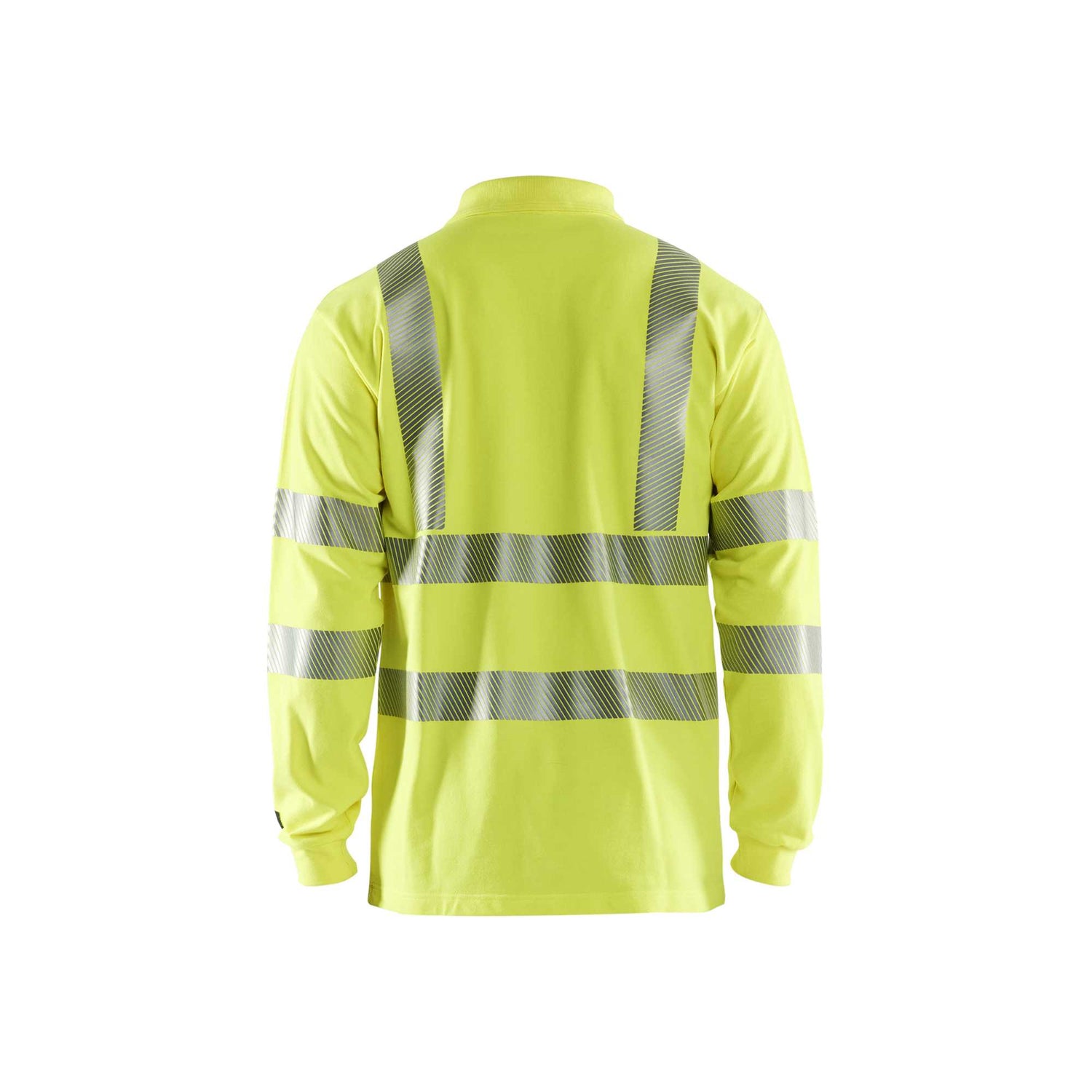 BLAKLADER 34391726 Multinorm poloshirt met lange mouwen Hi Vis Reflecterend Werkpolo HEREN - Vlamvertragend