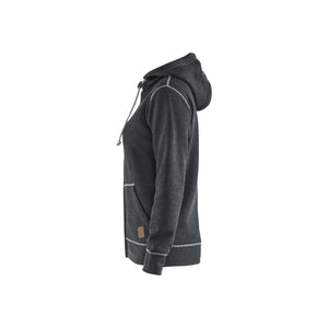 BLAKLADER 33731157 Sweat à capuche zippé intégral pour femme Sweat de travail FEMME - Molleton brossé