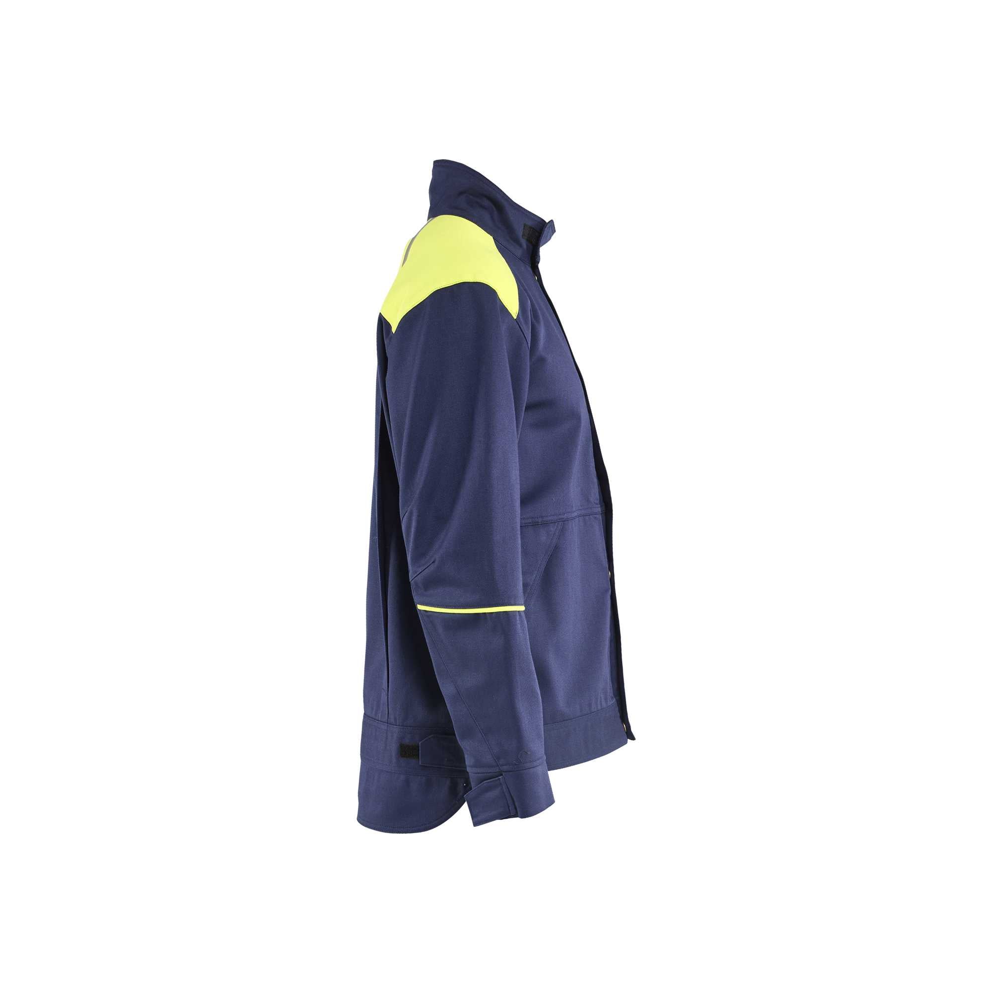 BLAKLADER 48011501 Welding Jacket Hi Vis Reflective Welding Jacket MEN - Flame Retardant